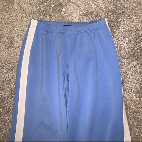 NY Jeans Light Blue & White Polyester Pants sz M - Picture 4 of 8